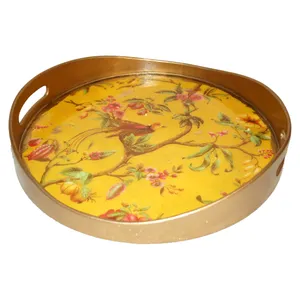 سینی چوبی مدل سهره