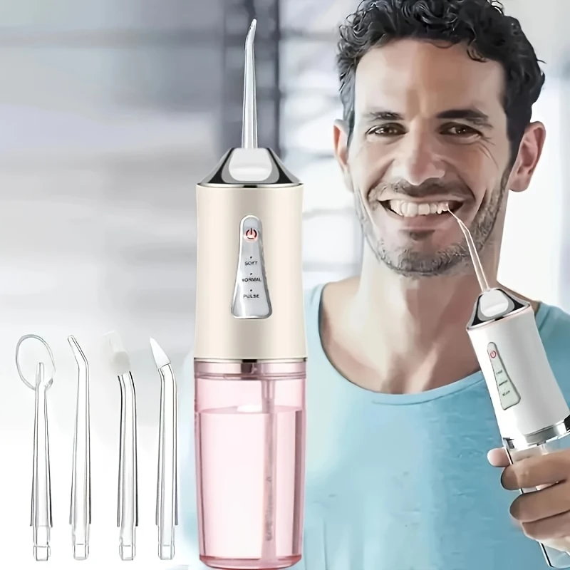 عکس شماره 4 : دستگاه شست و شوی دهان و دندان شارژی مدل h-901