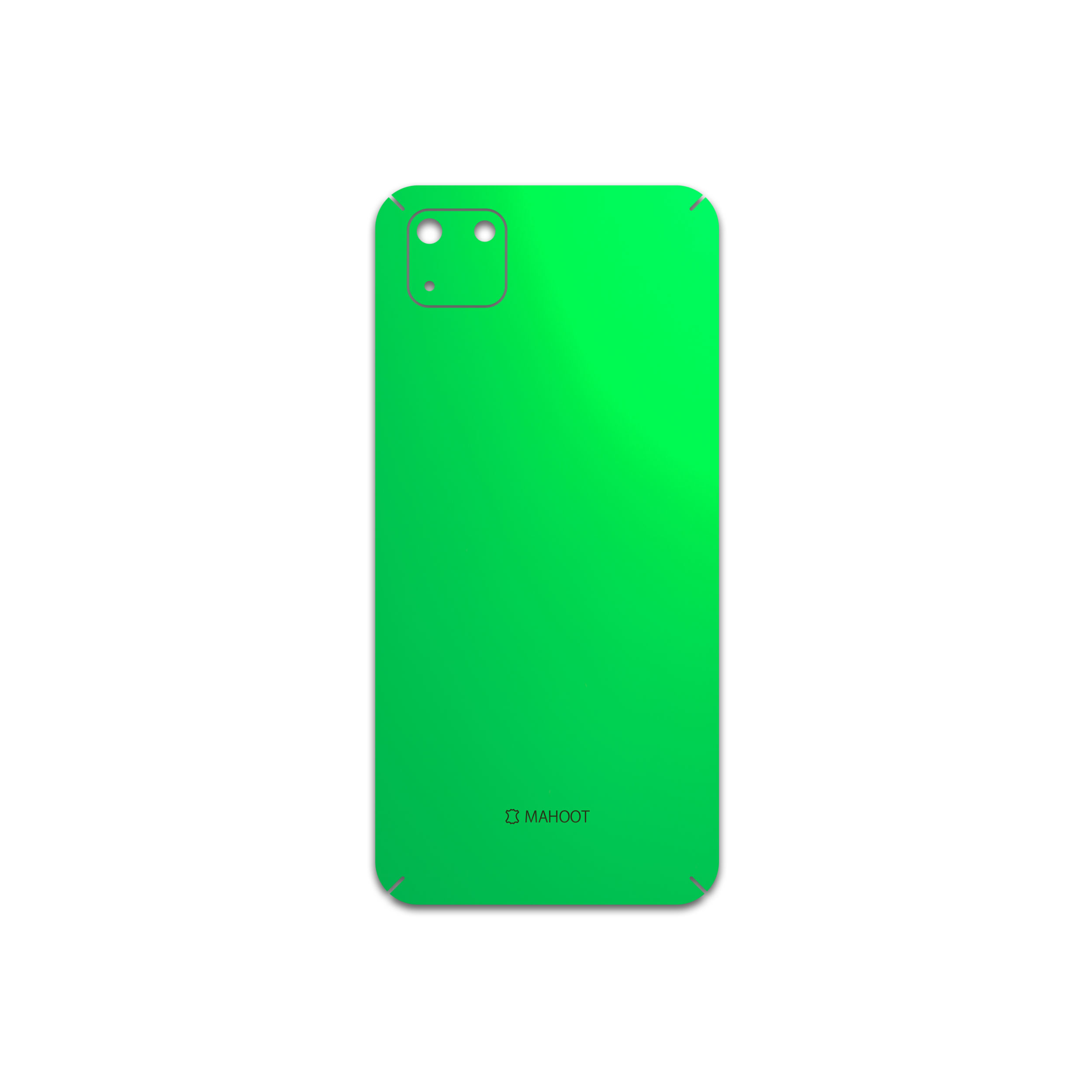 برچسب پوششی ماهوت مدل Matte-Green مناسب برای گوشی موبایل هوآوی Y5p