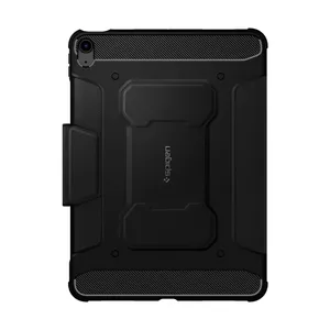 کیف کلاسوری اسپیگن مدل Rugged Armor Pro مناسب برای تبلت iPad Air 11 inch 7th M3 (2025) / iPad Air 11 inch 6th M2 (2024) / iPad Air 10.9 inch 5th (2022) / iPad Air 10.9 inch 4th Generation