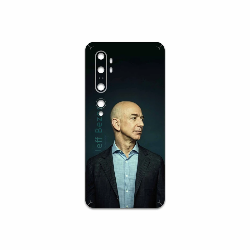 برچسب پوششی ماهوت مدل Jeff Bezos مناسب برای گوشی موبایل شیائومی Mi Note 10