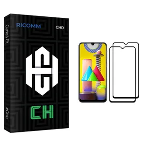Ricomm CH glass Screen Protector For Samsung Galaxy M31 Prime Pack Of 2