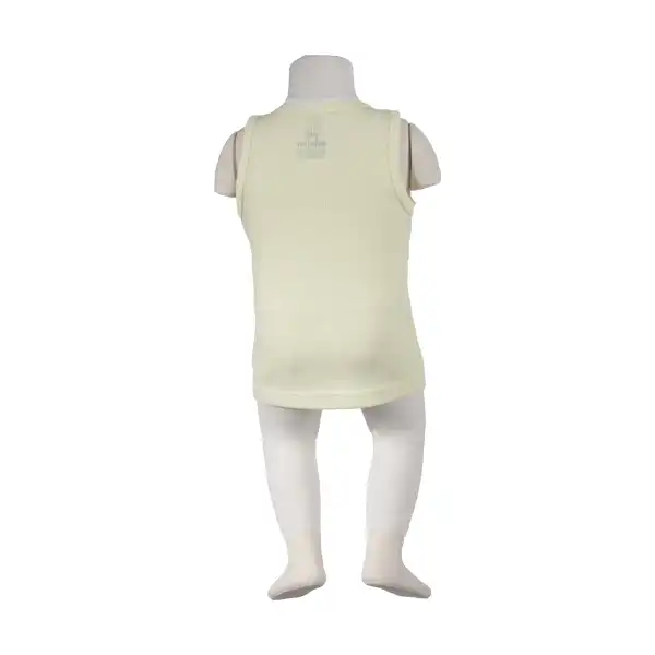 تاپ بچگانه آدمک کد 250100 رنگ لیمویی