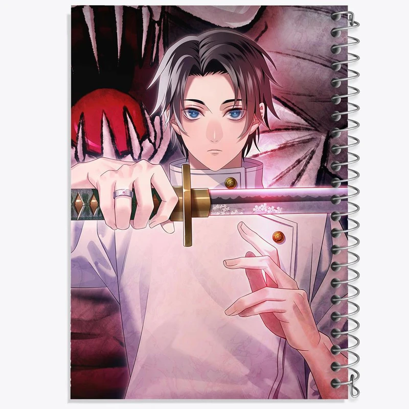 دفتر ژورنال نویسی 50 برگ خندالو مدل نقطه ای طرح یوتا اوکتسو انیمه جوجوتسو کایزن کد 11096