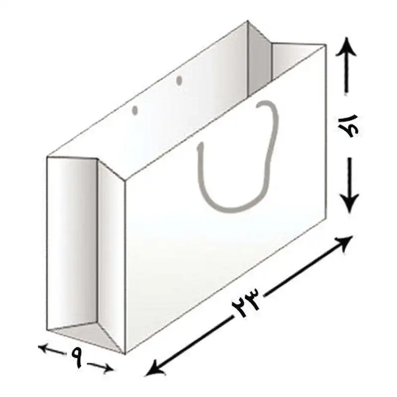 پاکت هدیه مدل رنگارنگ کد 1024 مجموعه 2 عددی