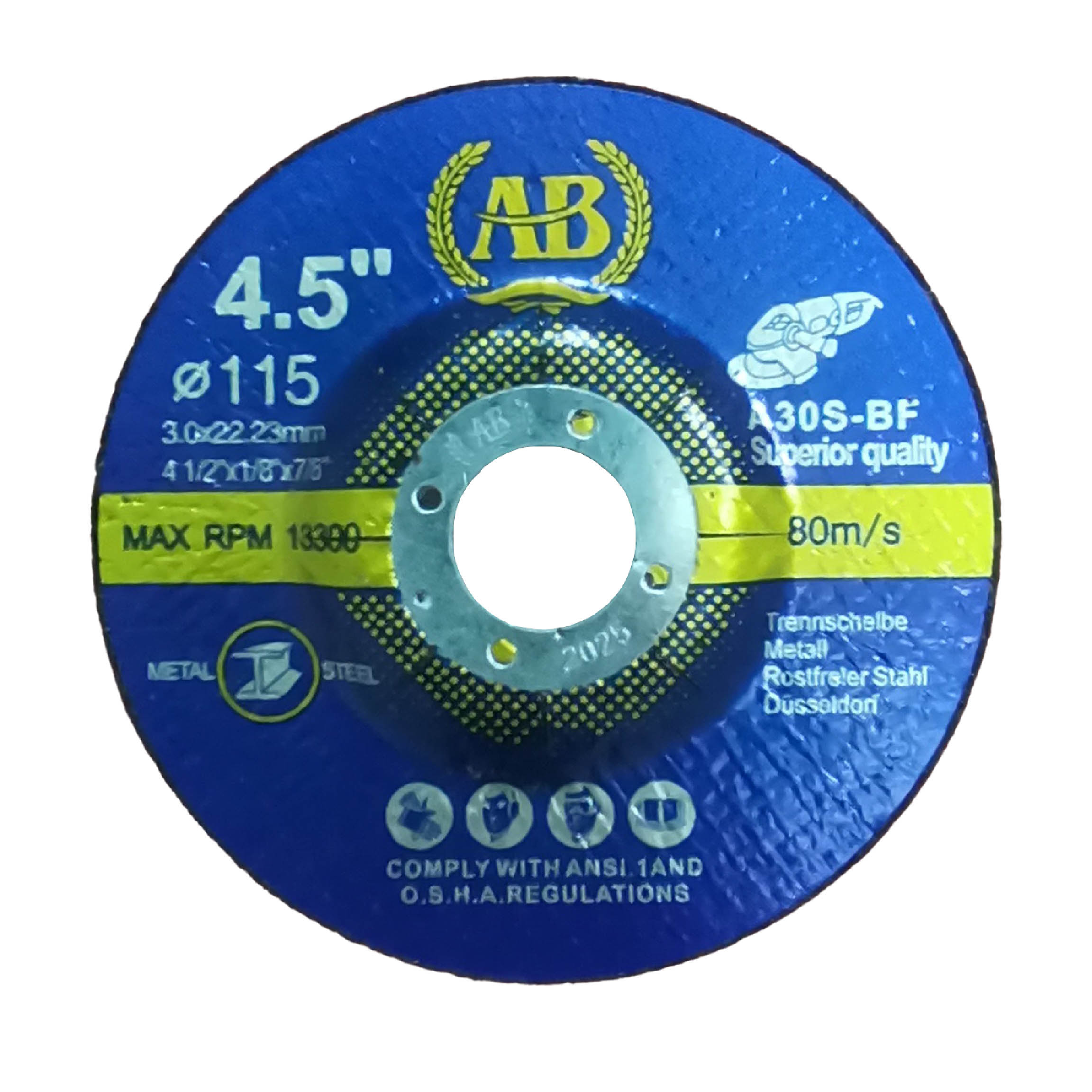 مینی صفحه برش استیل مدل AB 115x3
