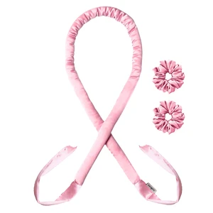 بیگودی مدل کرلی روبان دار به همراه کش مو بسته 3 عددی