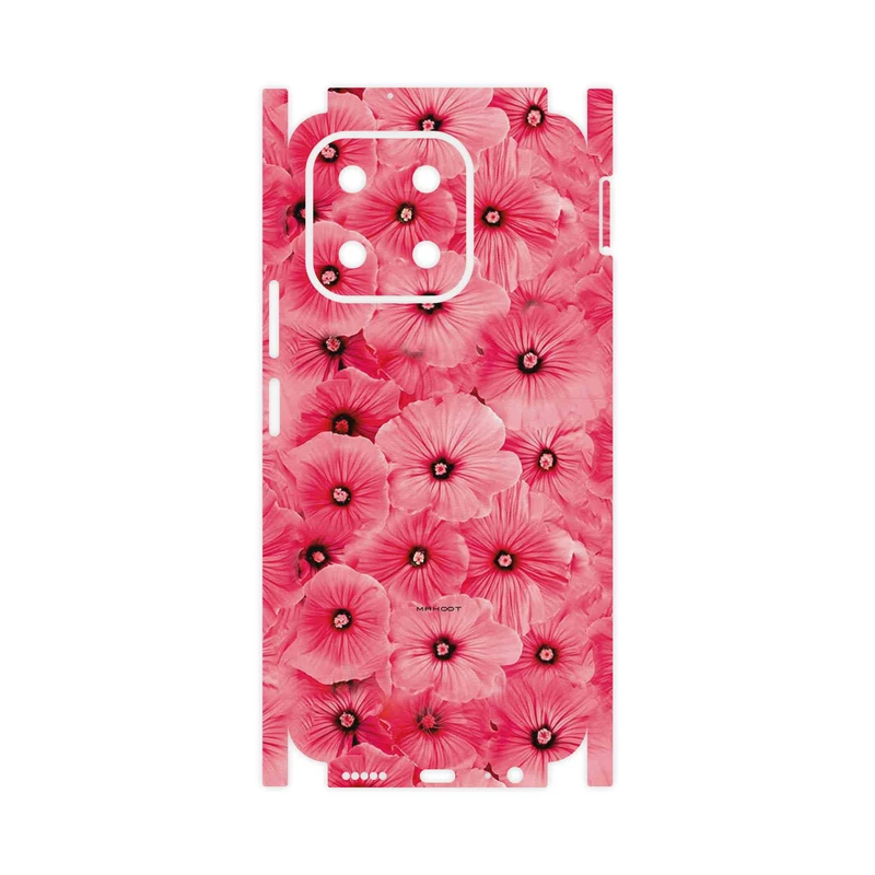 برچسب پوششی ماهوت مدل Pink_Flower-FullSkin مناسب برای گوشی موبایل آنر X6b
