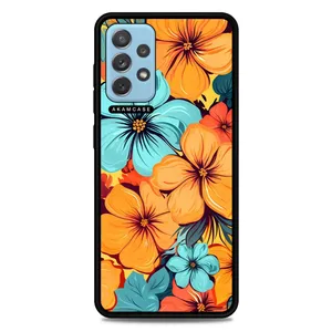 AKAM AMC-WSGA72-FLOWERS-38  Cover For Samsung Galaxy A72
