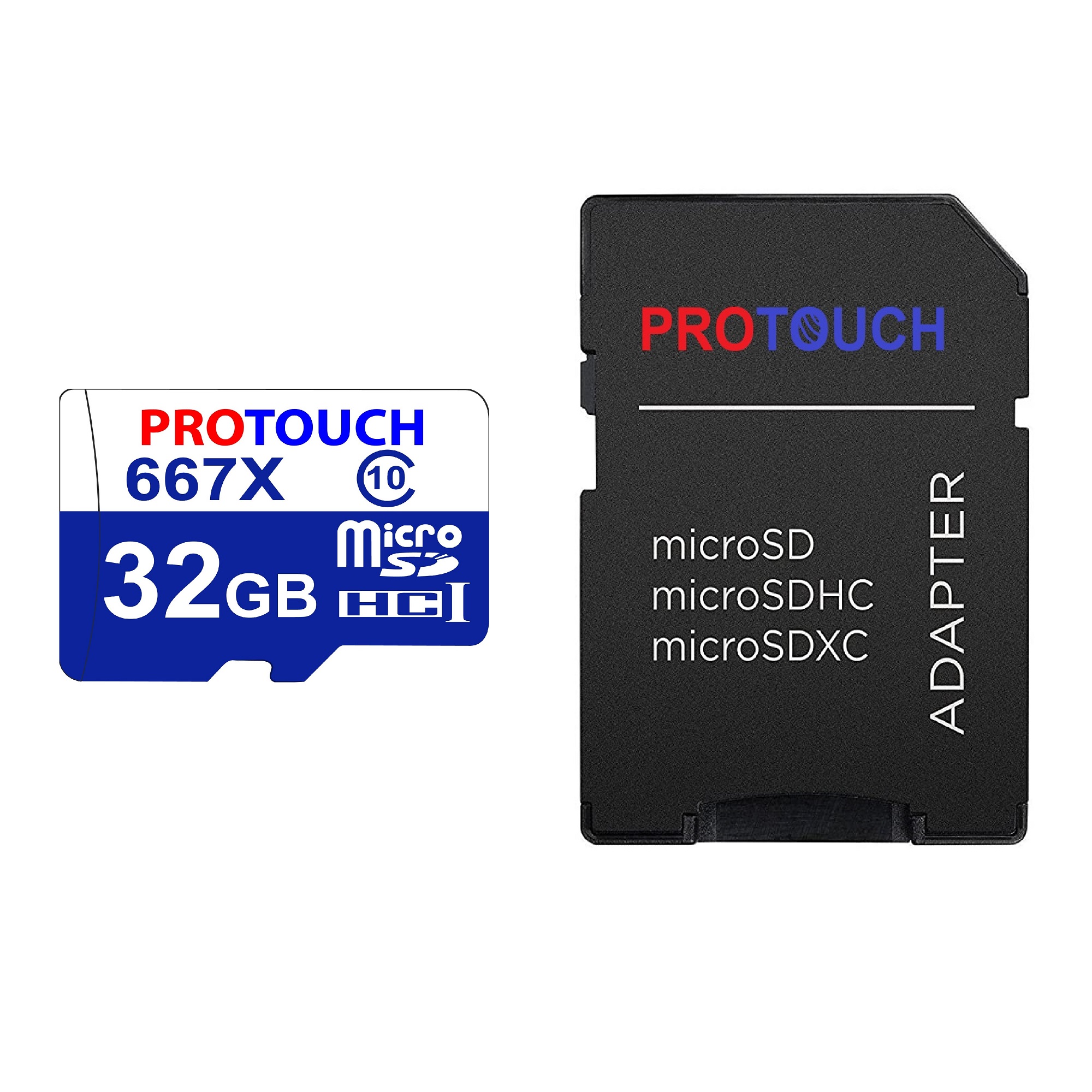 کارت حافظه‌ microSDXC پروتاچ مدل ULTRA کلاس 10 استاندارد UHS-1 U3 سرعت 120MBps ظرفیت 32 گیگابایت به همراه آداپتور SD