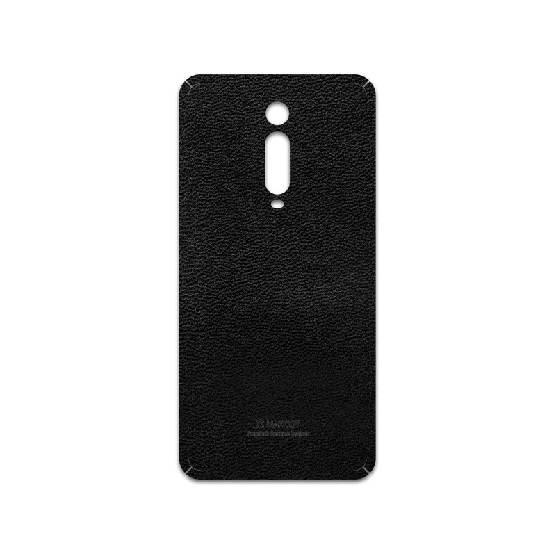 برچسب پوششی ماهوت مدل Black-Leather مناسب برای گوشی موبایل شیائومی Mi 9t