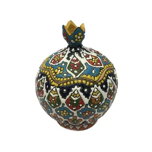 شکلات خوری میناکاری طرح پازلی اناری