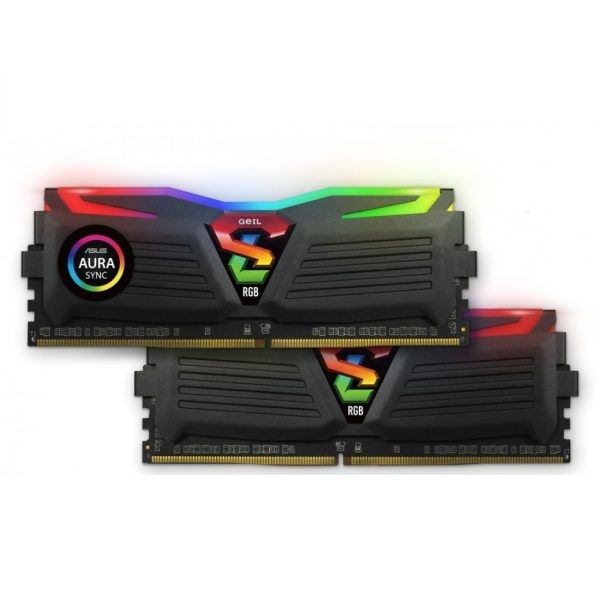 رم دسکتاپ DDR4 دو کاناله 4133 مگاهرتز CL19 گیل مدل SUPERLUCE RGB ظرفیت 16 گیگابایت