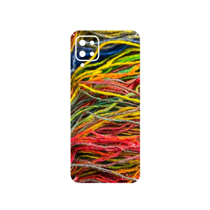 برچسب پوششی ماهوت مدل Fabric Texture 9 مناسب برای گوشی موبایل سامسونگ Galaxy A12 Nacho