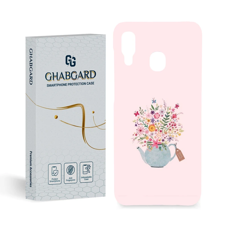 کاور قاب گارد مدل گل مناسب برای گوشی موبایل هوآوی Y7 prime 2019 / Y7 2019