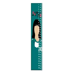 خط کش 30 سانتی متر طرح Squid Game کد 2259