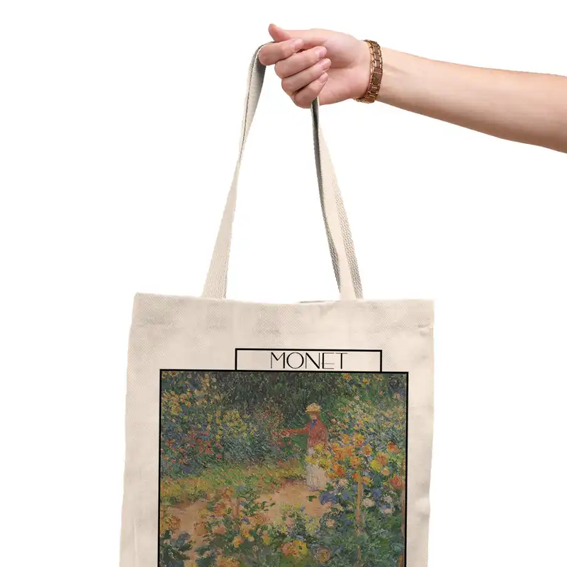 ساک خرید ترمه طراحان ایده مدل در باغ از مونت کد 0174 - L