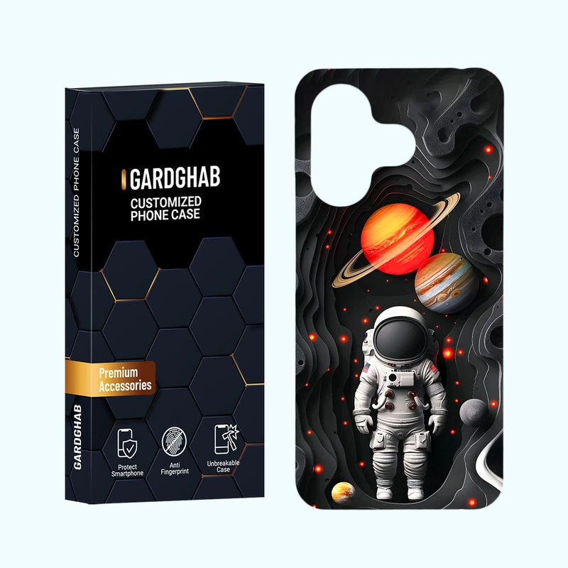 کاور گارد قاب مدل کهکشان مناسب برای گوشی موبایل شیائومی Redmi 13 4G / 5G