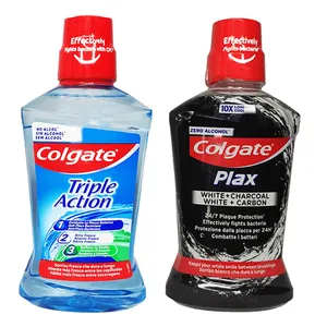 دهان شویه کلگیت مدل CHarcoal حجم 500 میلی لیتر به همراه دهان شویه کلگیت مدل Triple Action حجم 500 میلی لیتر