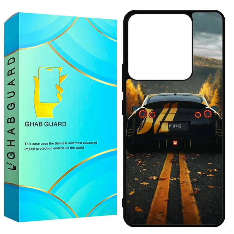 کاور قاب گارد طرح ماشین مدل GN144 مناسب برای گوشی موبایل شیائومی Redmi Note 14 4G