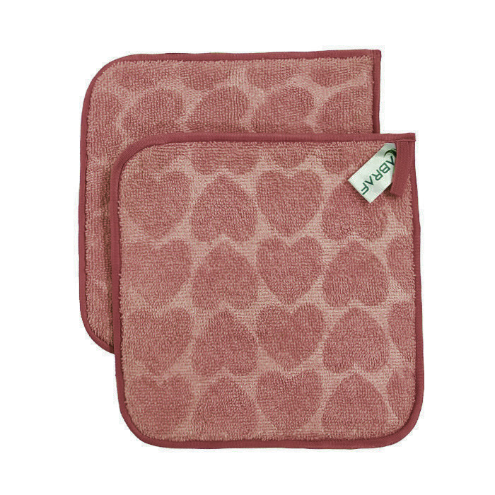 دستگیره آشپزخانه ابراف طرح قلب AB1717 مجموعه 2 عددی