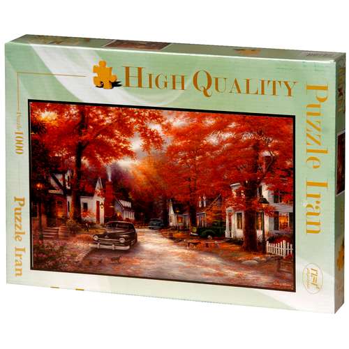 پازل 1000 تکه پازل ایران طرح پاییز 