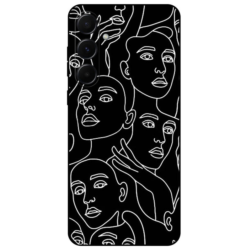 کاور مگافون طرح دخترانه مدل 7762 مناسب برای گوشی موبایل سامسونگ Galaxy A55 5G