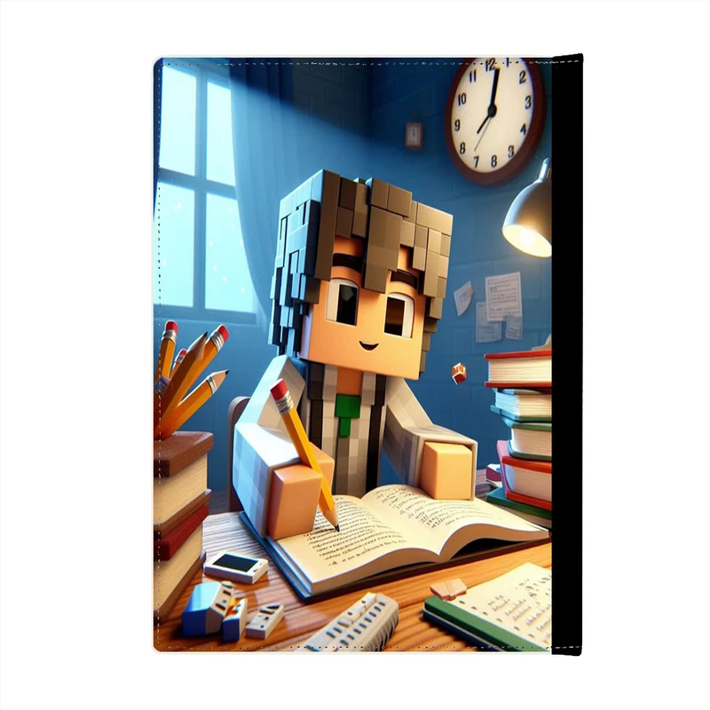 کلاسور پاد آفرین مدل فانتزی طرح گیم بازی ماینکرافت کد p840