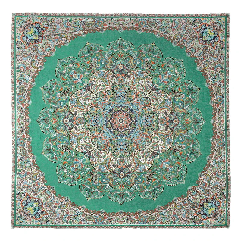 رومیزی ترمه رضایی یزد طرح بختیاری کد 2111110407000