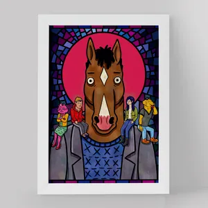 تابلو خندالو مدل سریال Bojak Horseman کد 1136