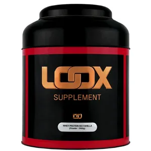 پودر پروتئین وی ایزوله با طعم وانیل لوکس - 2000 گرم