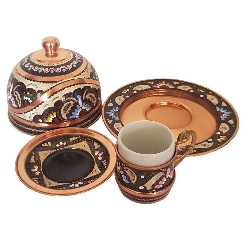 ست 5 تکه قهوه خوری میناکاری کد 000166001