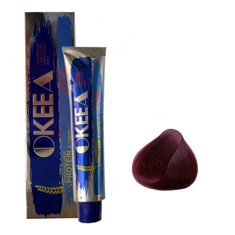 رنگ مو اکیا سری بنفش شماره 6.22 حجم 200 میلی لیتر رنگ بنفش متوسط