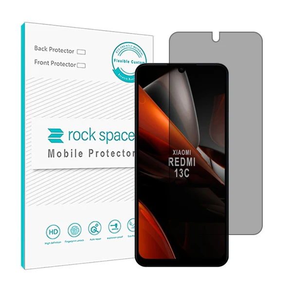 محافظ صفحه نمایش حریم شخصی راک اسپیس مدل HyPRV مناسب برای گوشی موبایل شیائومی Redmi 13C
