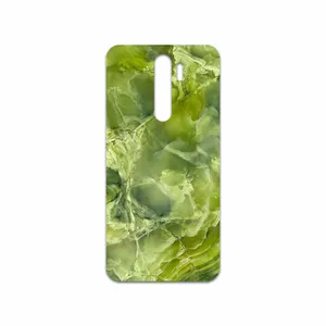 MAHOOT Green Crystal Marble Cover Sticker for Xiaomi Redmi Note 8 Pro