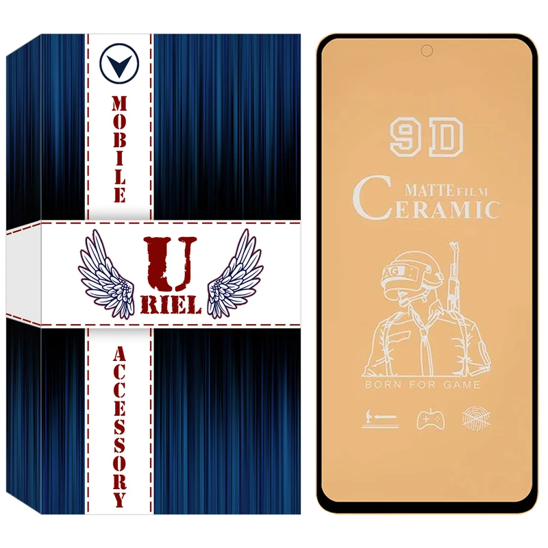 محافظ صفحه نمایش سرامیکی مات یوریل مدل UCM-K مناسب برای گوشی موبایل شیائومی Redmi Note 13 Pro 4G