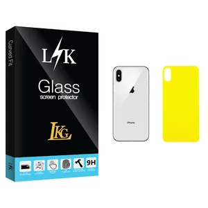 LKG LK Glass Back Protector For Apple اپل iPhone X