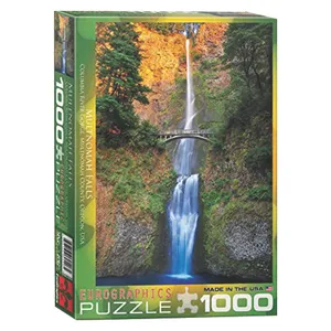 پازل 1000 تکه یوروگرافیکس پازلز مدل Multnomah Falls Oregon كد 60000546