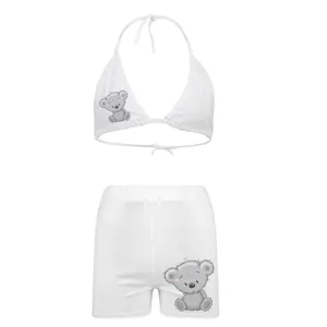 ست شورت و سوتین زنانه مدل 39