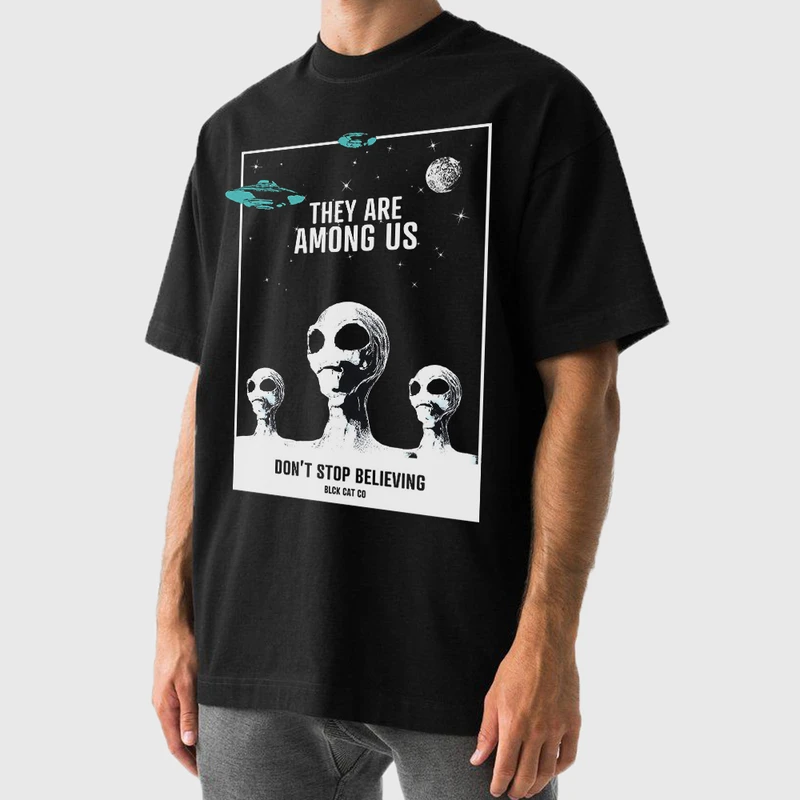 تی شرت آستین کوتاه مردانه مدل یوفو ادم فصایی استایل جوانان z454