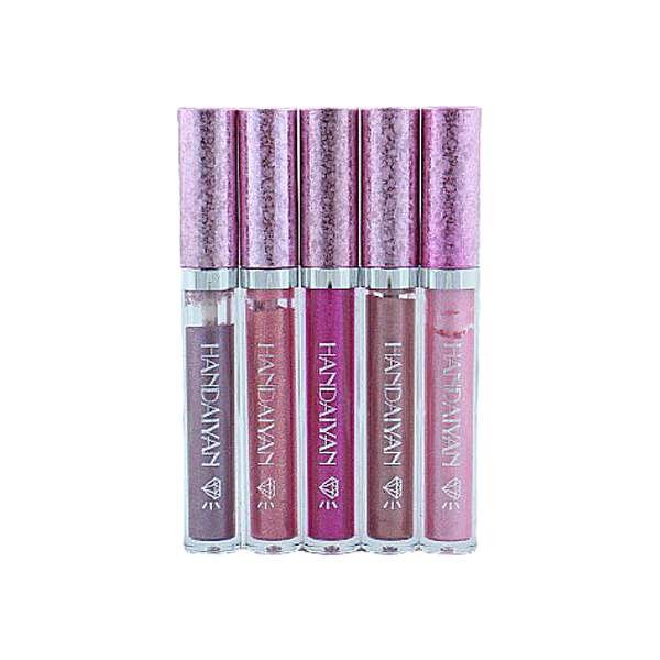 رژ لب مایع هندیان مدل01 مجموعه 5 عددی