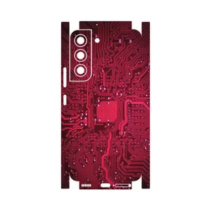 MAHOOT Red-Printed-Circuit-Board-FullSkin Cover Sticker for Samsung Galaxy S22 5G