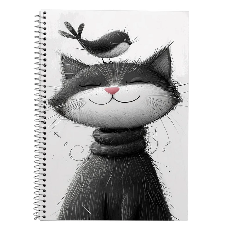 دفتر لغت 50 برگ مدوپد طرح موجودات فانتزی کد DF16817