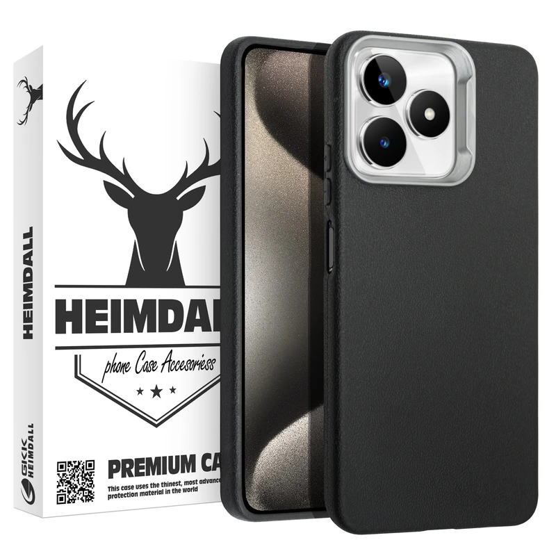 کاور جی کی کی مدل Leather مناسب برای گوشی موبایل ریلمی Note 50 /  C53 /  C51