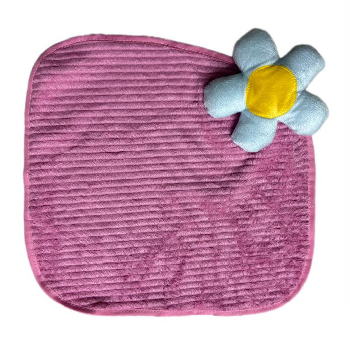 حوله آشپزخانه مدل گل سایز 35x35 سانتی متر