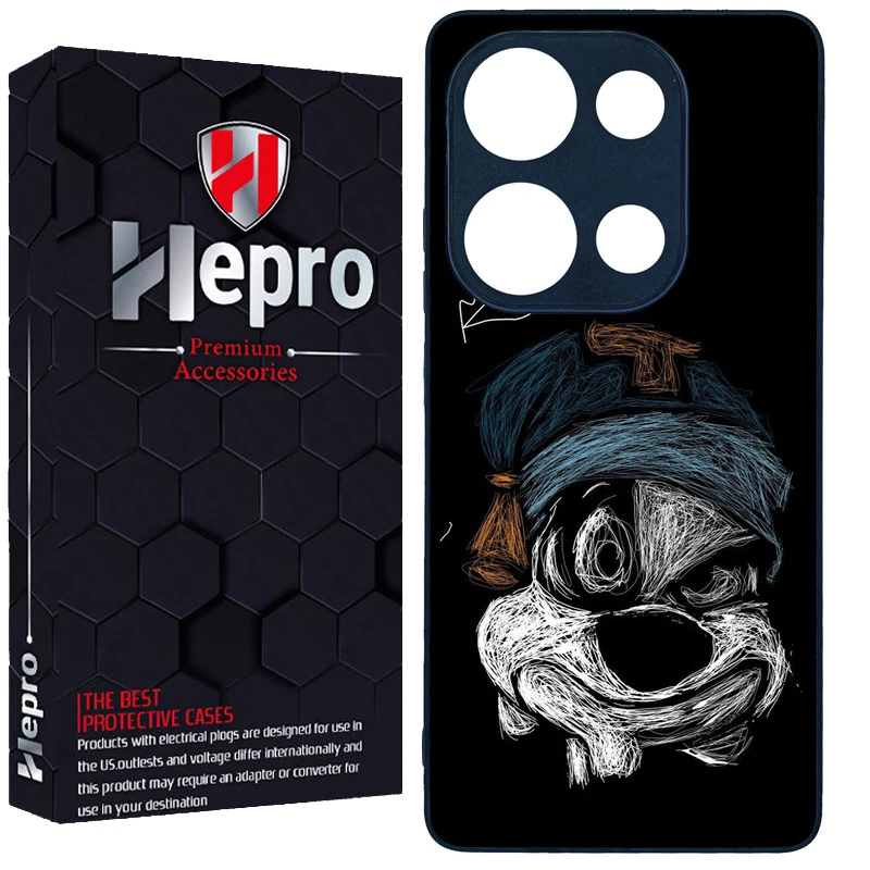 کاور هپرو طرح فانتزی مدل TPU مناسب برای گوشی موبایل شیائومی REDMI NOTE 13 PRO 4G