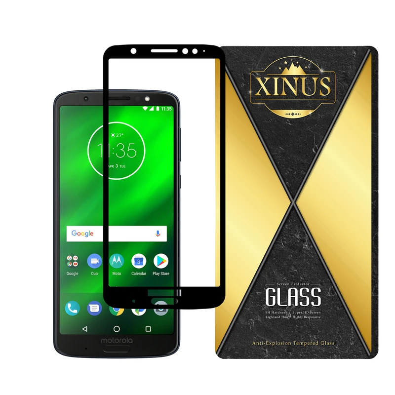 محافظ صفحه نمایش سرامیکی ژینوس مدل CERAMX مناسب برای گوشی موبایل موتورولا Moto G6 Plus