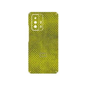 MAHOOT Yellow Snake Skin Cover Sticker for Xiaomi 11T 5G