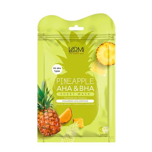 ماسک صورت وارمی مدل آناناس حجم 45 میلی لیتر بسته 2 عددی