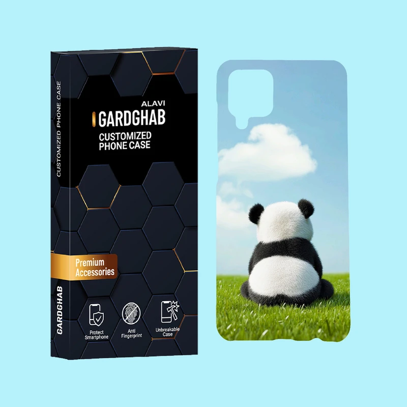 کاور گارد قاب علوی مدل حیوانات مناسب برای گوشی موبایل سامسونگ Galaxy A12